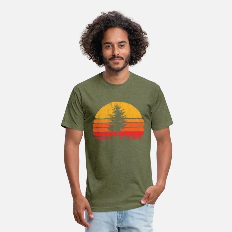 Mountain Life Outdoor Pine Tree Vintage
