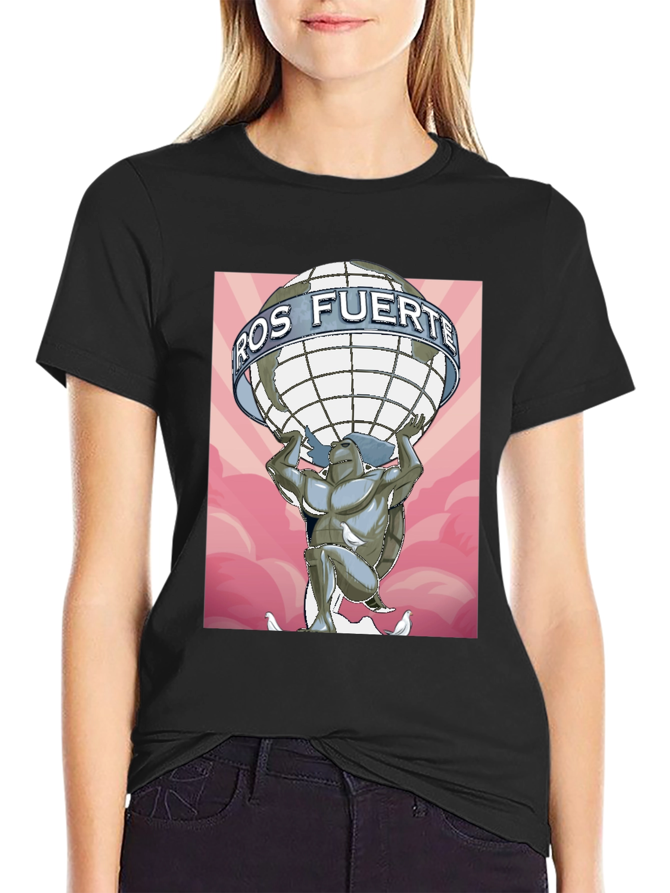 Atlas Globe Graphic T-Shirt - Strong & Stylish