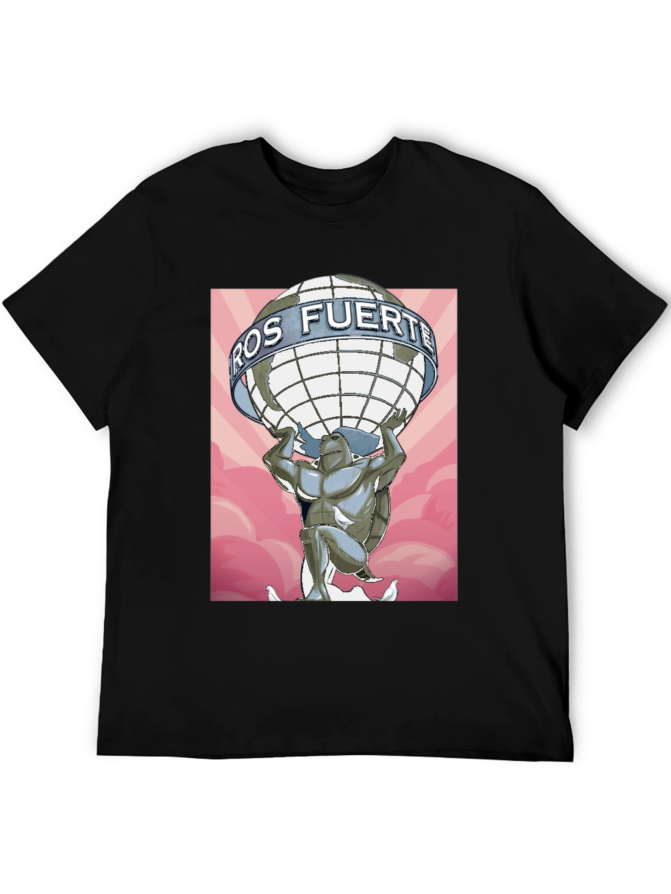 Atlas Globe Graphic T-Shirt - Strong & Stylish