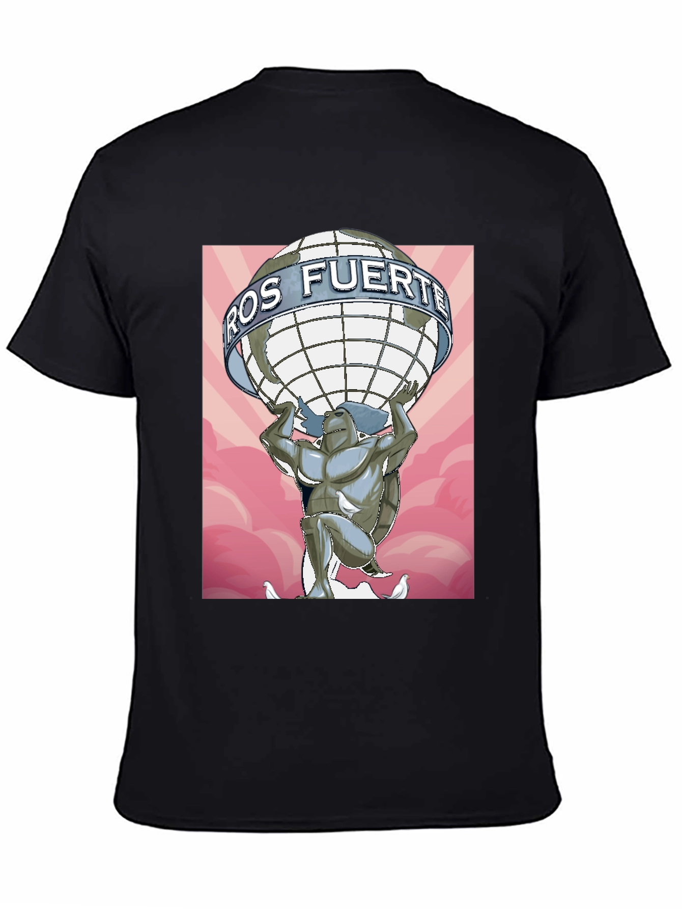 Atlas Globe Graphic T-Shirt - Strong & Stylish