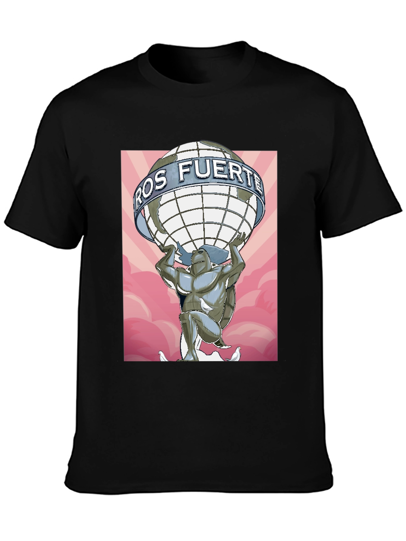 Atlas Globe Graphic T-Shirt - Strong & Stylish