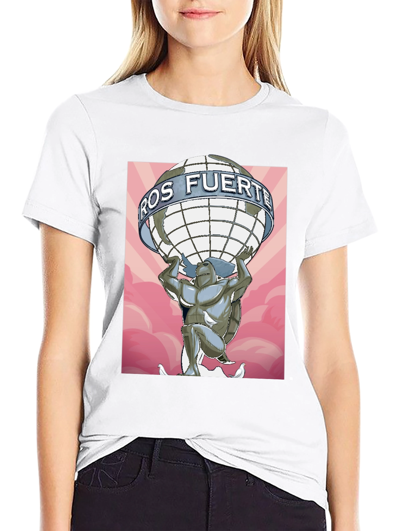 Atlas Globe Graphic T-Shirt - Strong & Stylish