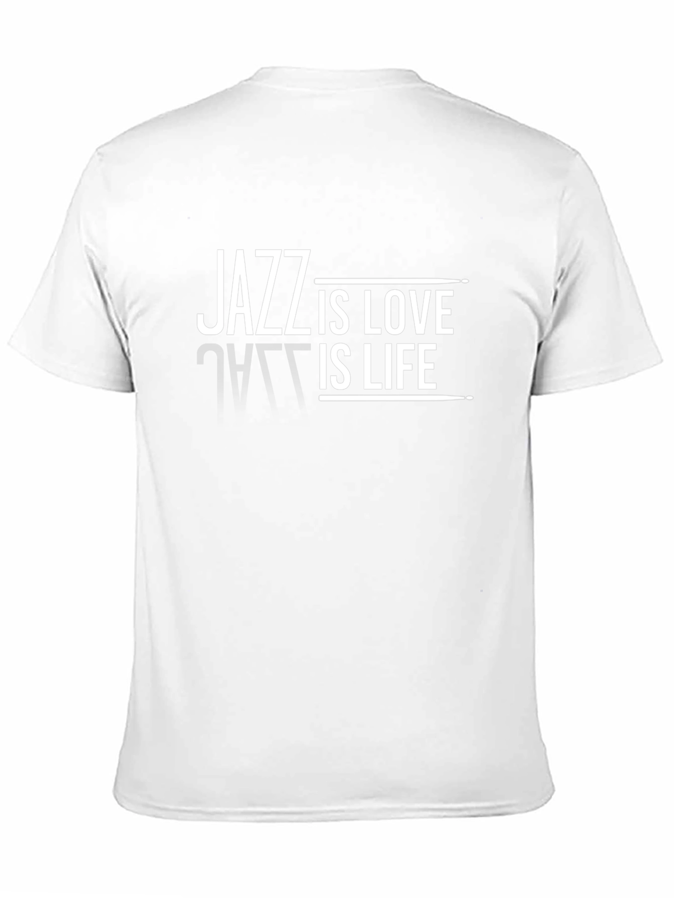 Jazz Is Love Is Life Black Graphic Tee