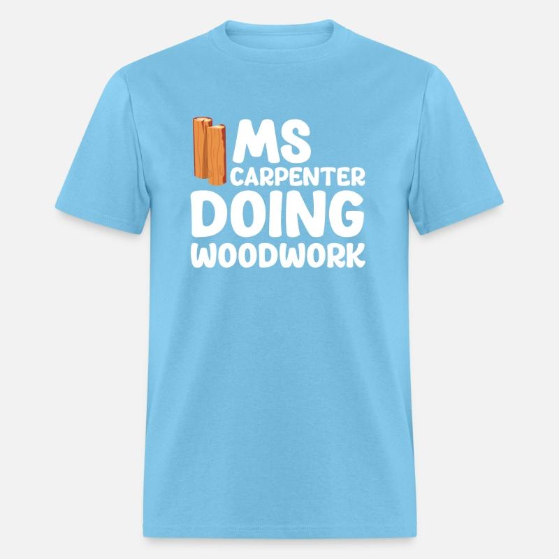 Ms Carpenter Doing Woodwork Handyman Crafting