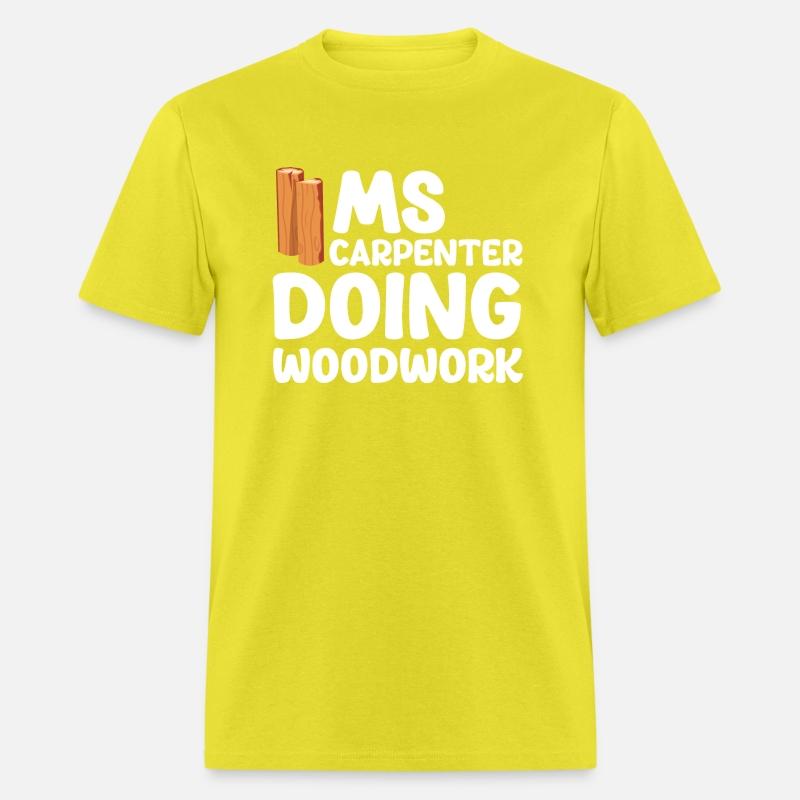 Ms Carpenter Doing Woodwork Handyman Crafting