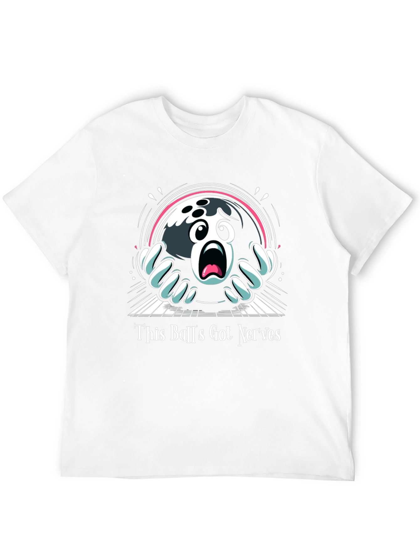 Nervous Bowling Ball Graphic Tee