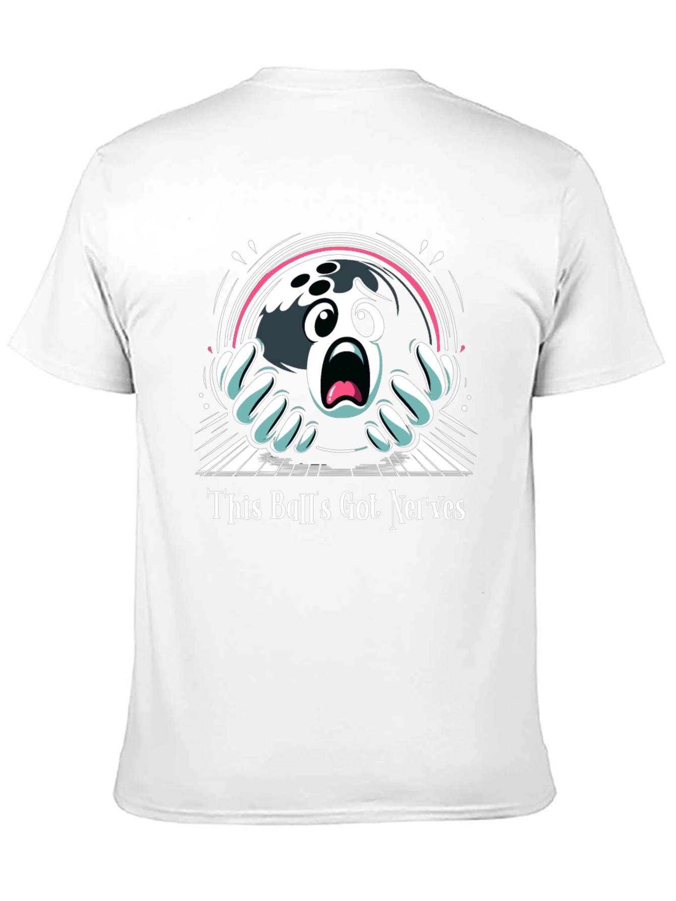 Nervous Bowling Ball Graphic Tee