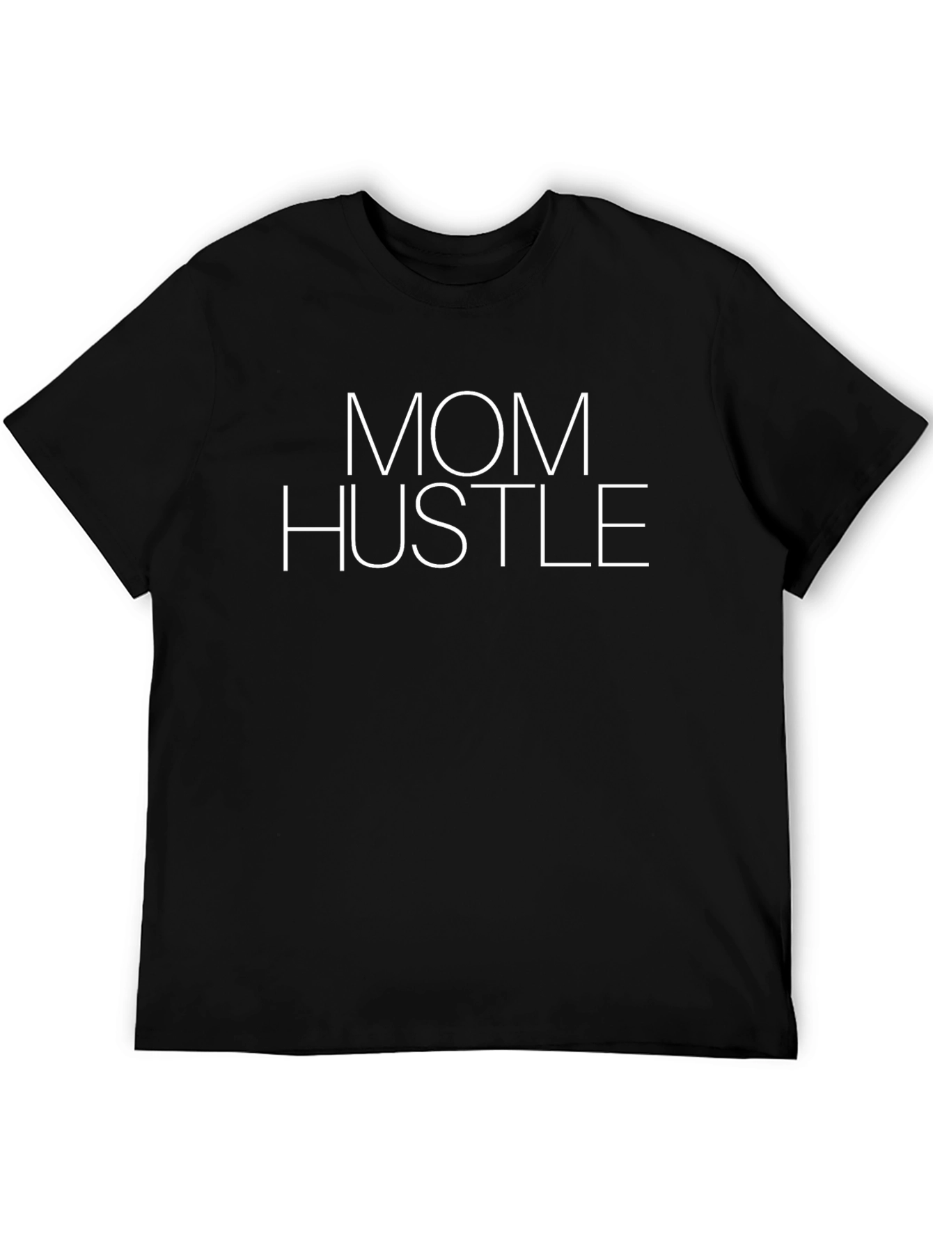 Mom Hustle Black Graphic Tee