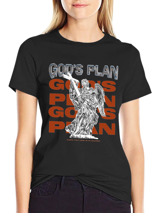 Gods Plan Graphic Tee - Religious Inspired T-Shirt