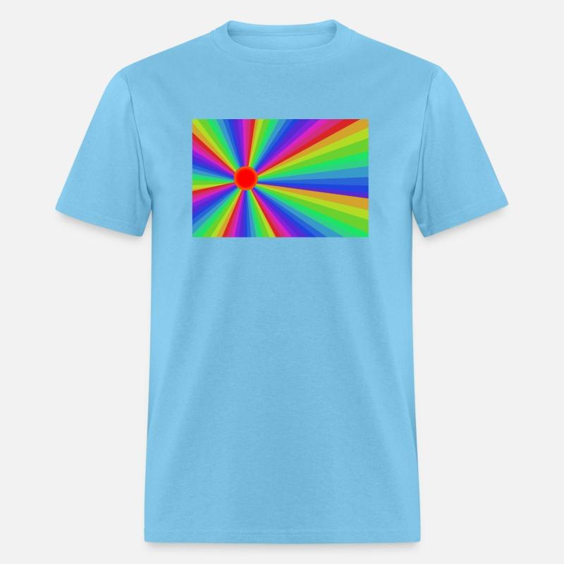 multi colors rainbow sun fair