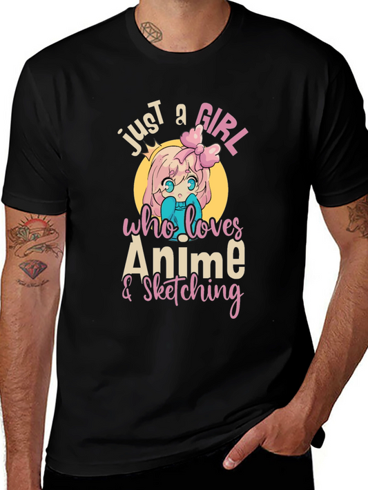 Anime & Sketching Girls T-Shirt