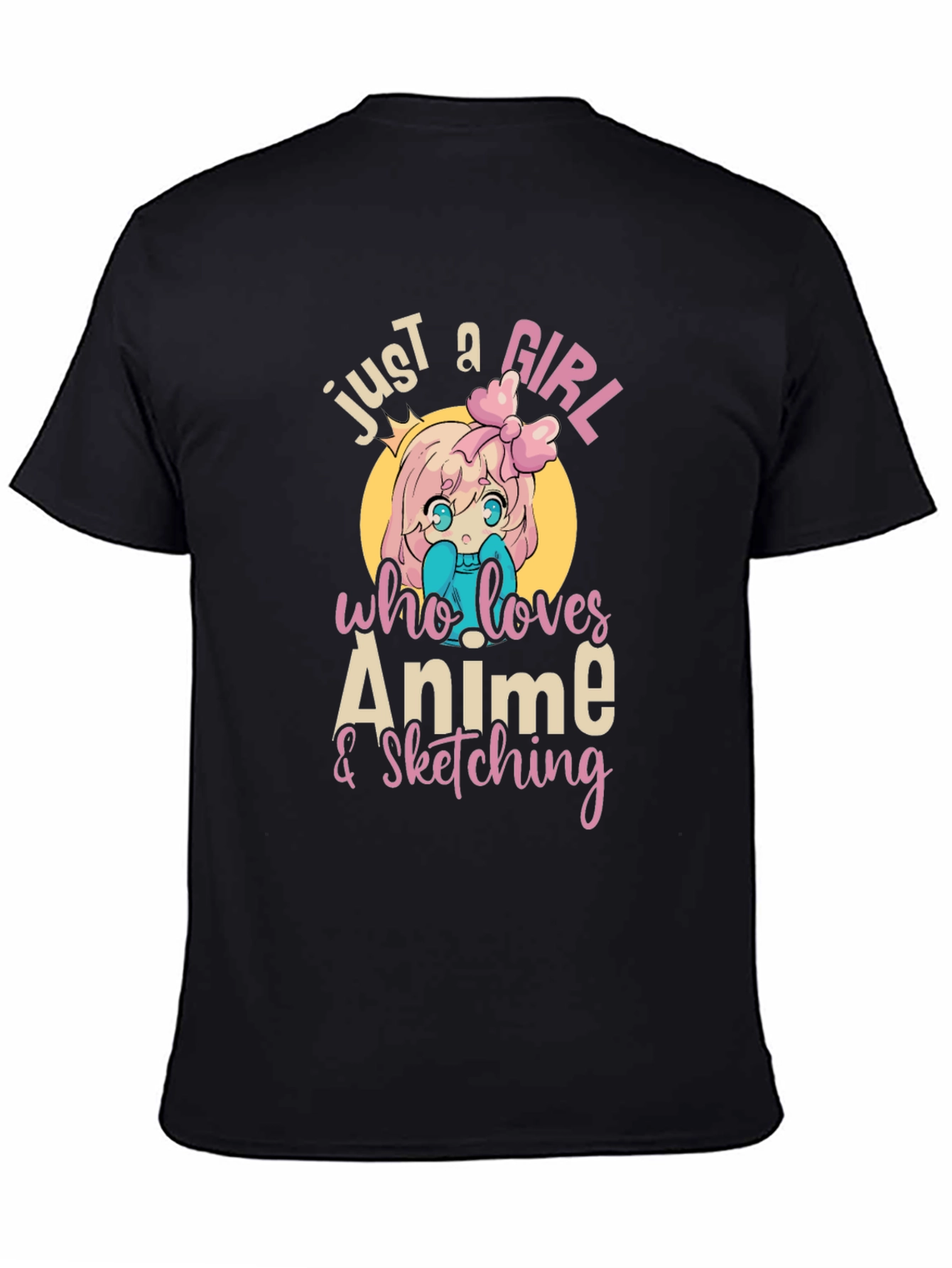 Anime & Sketching Girls T-Shirt