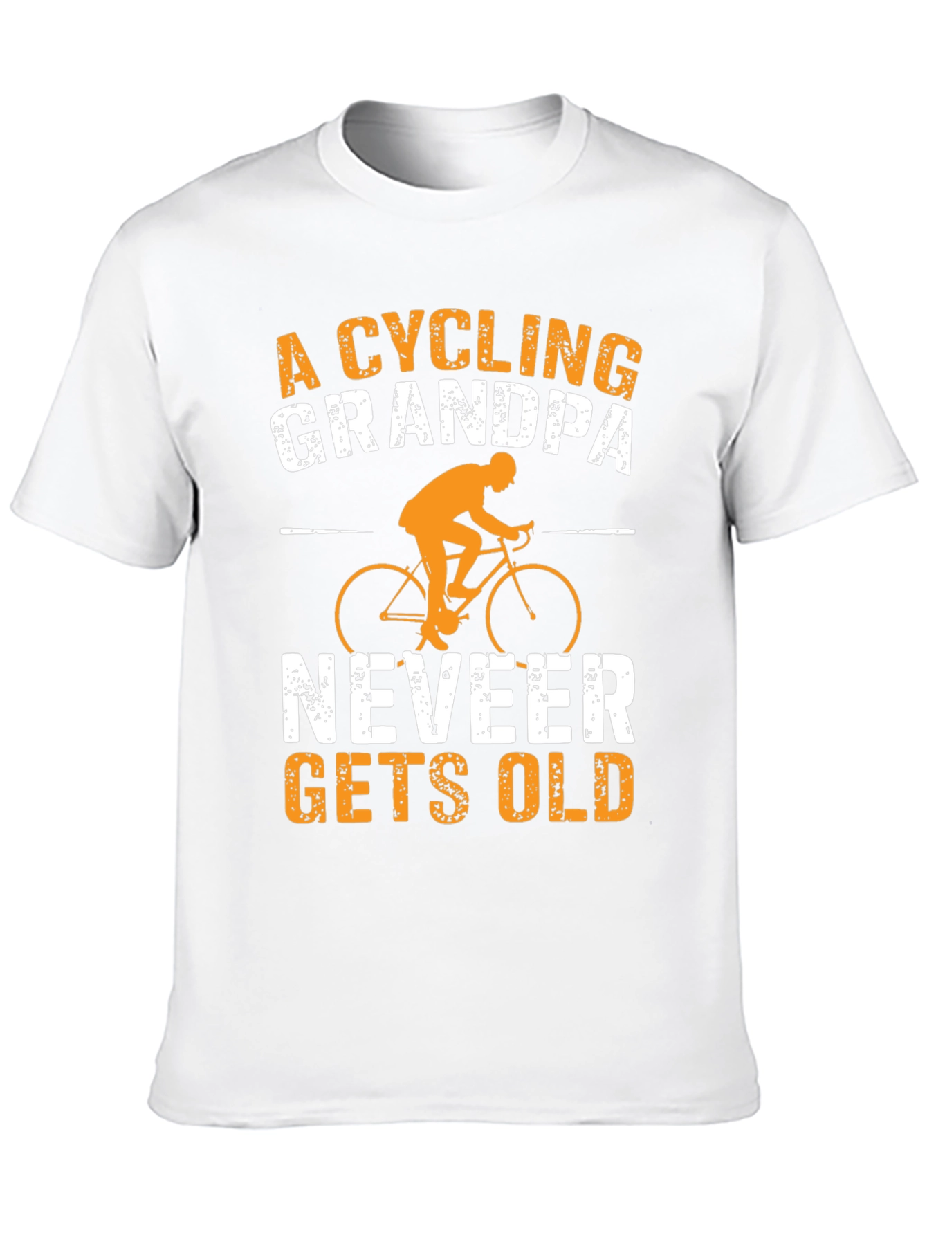 Cycling Grandpa T-Shirt - Never Gets Old!