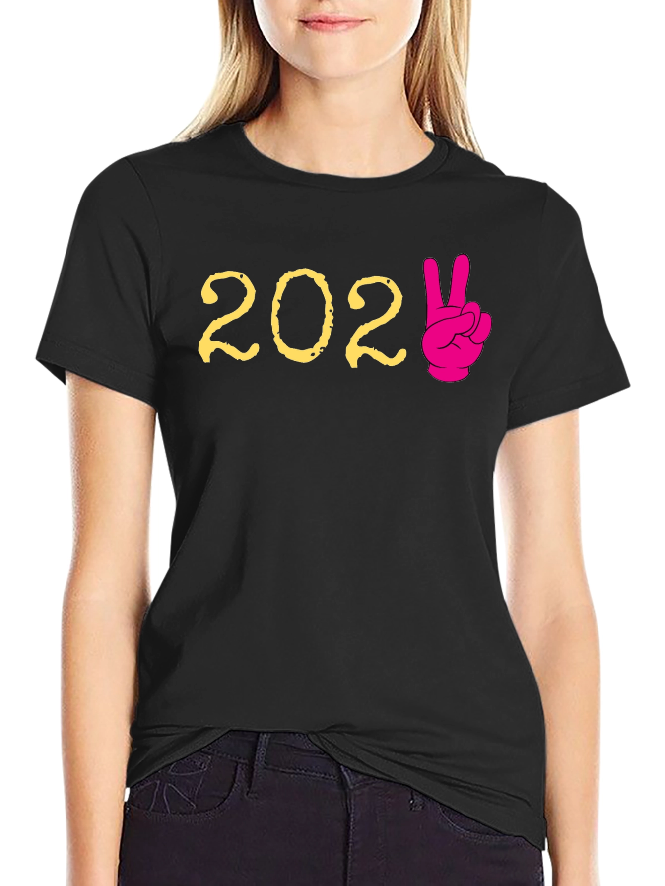 202✌️ T-Shirt - Graphic Tee - Cotton