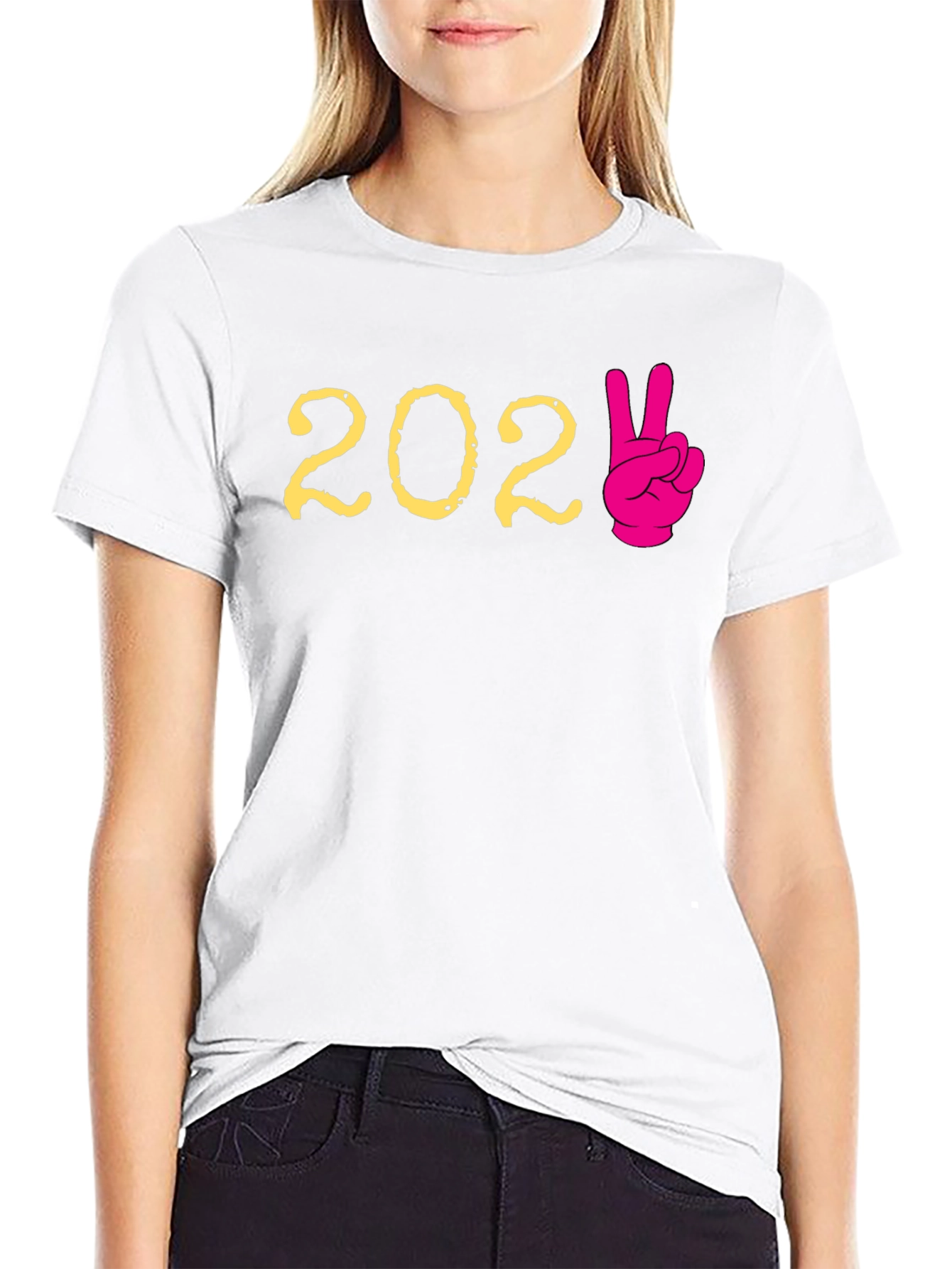 202✌️ T-Shirt - Graphic Tee - Cotton
