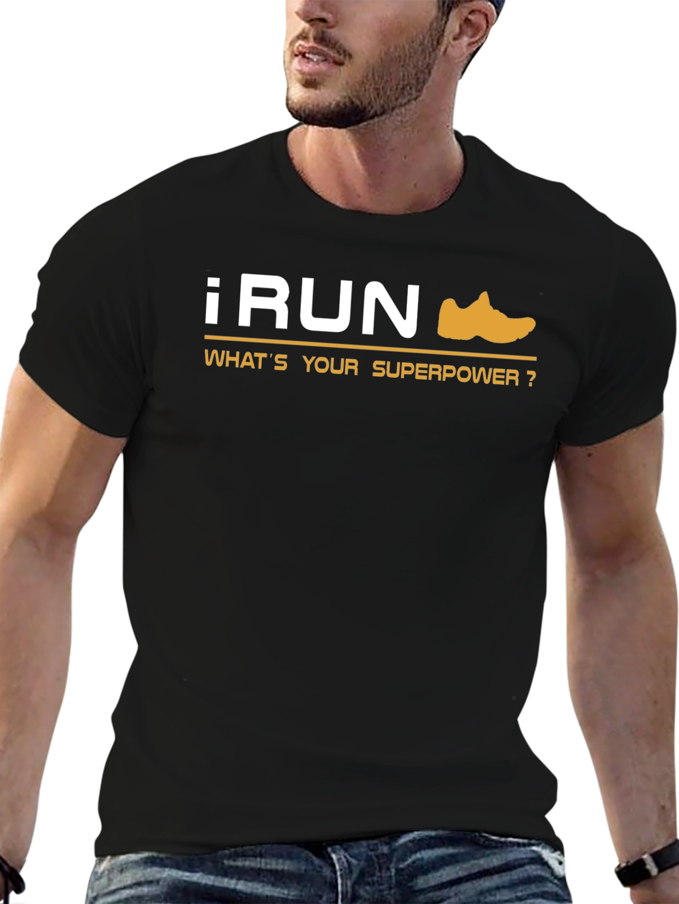 I Run Whats Your Superpower? T-Shirt