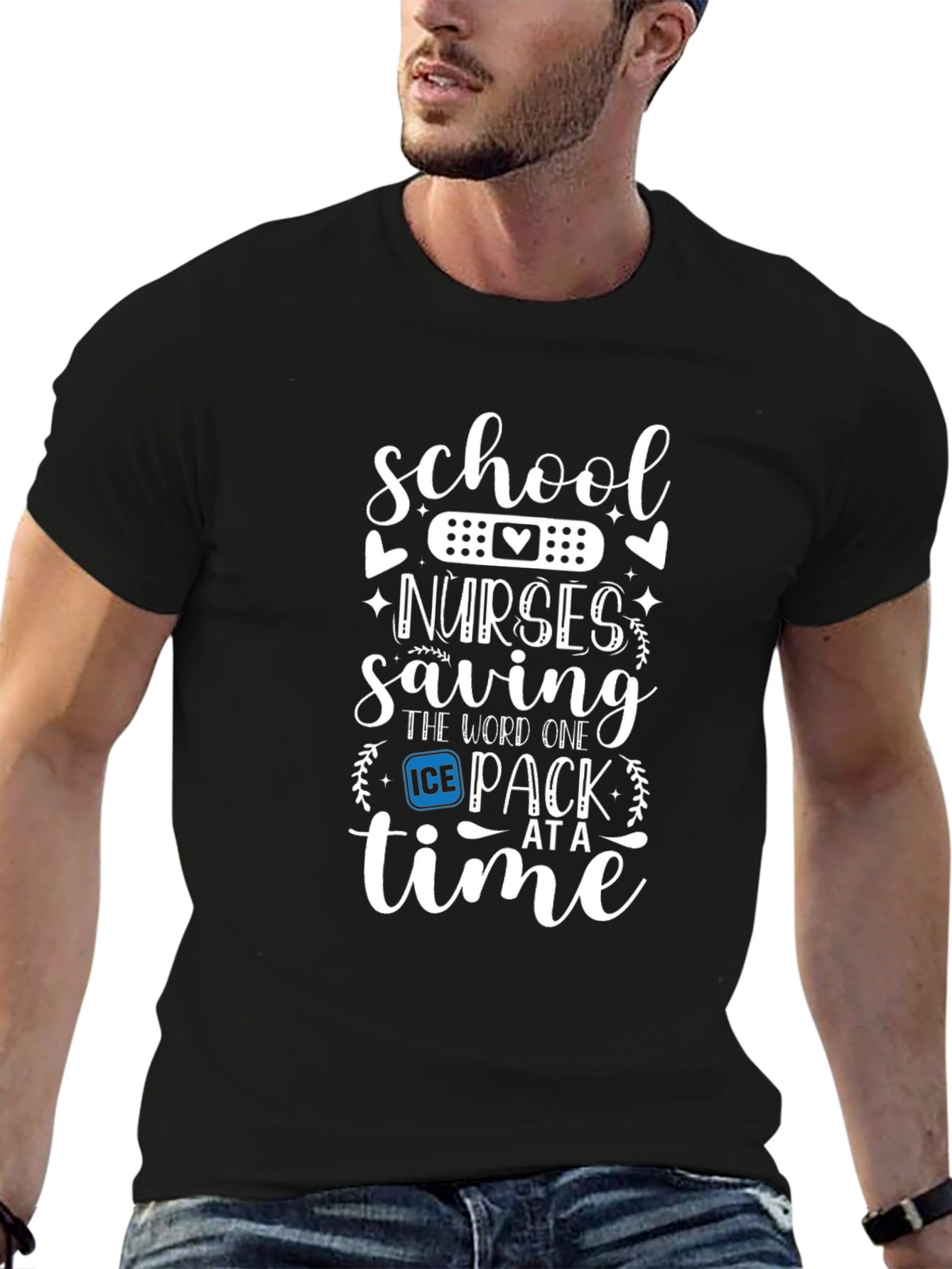 School Nurse Saving Ice Pack T-Shirt