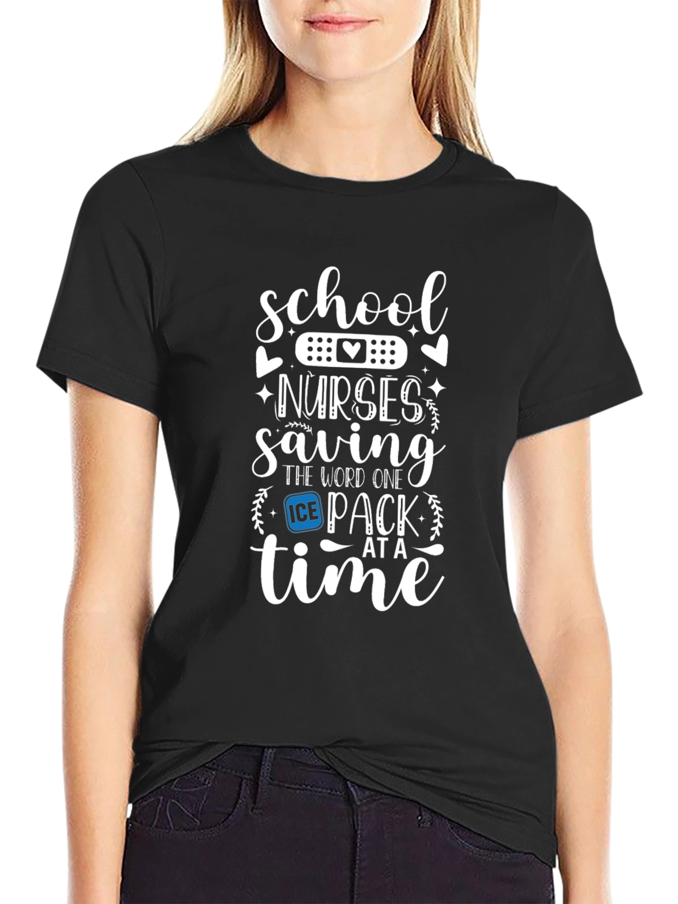 School Nurse Saving Ice Pack T-Shirt
