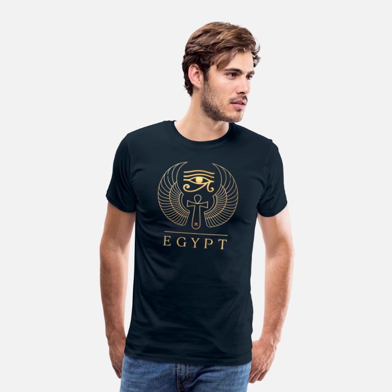 Mystic Egypt T-Shirt – Eye of Horus & Ankh Symbol