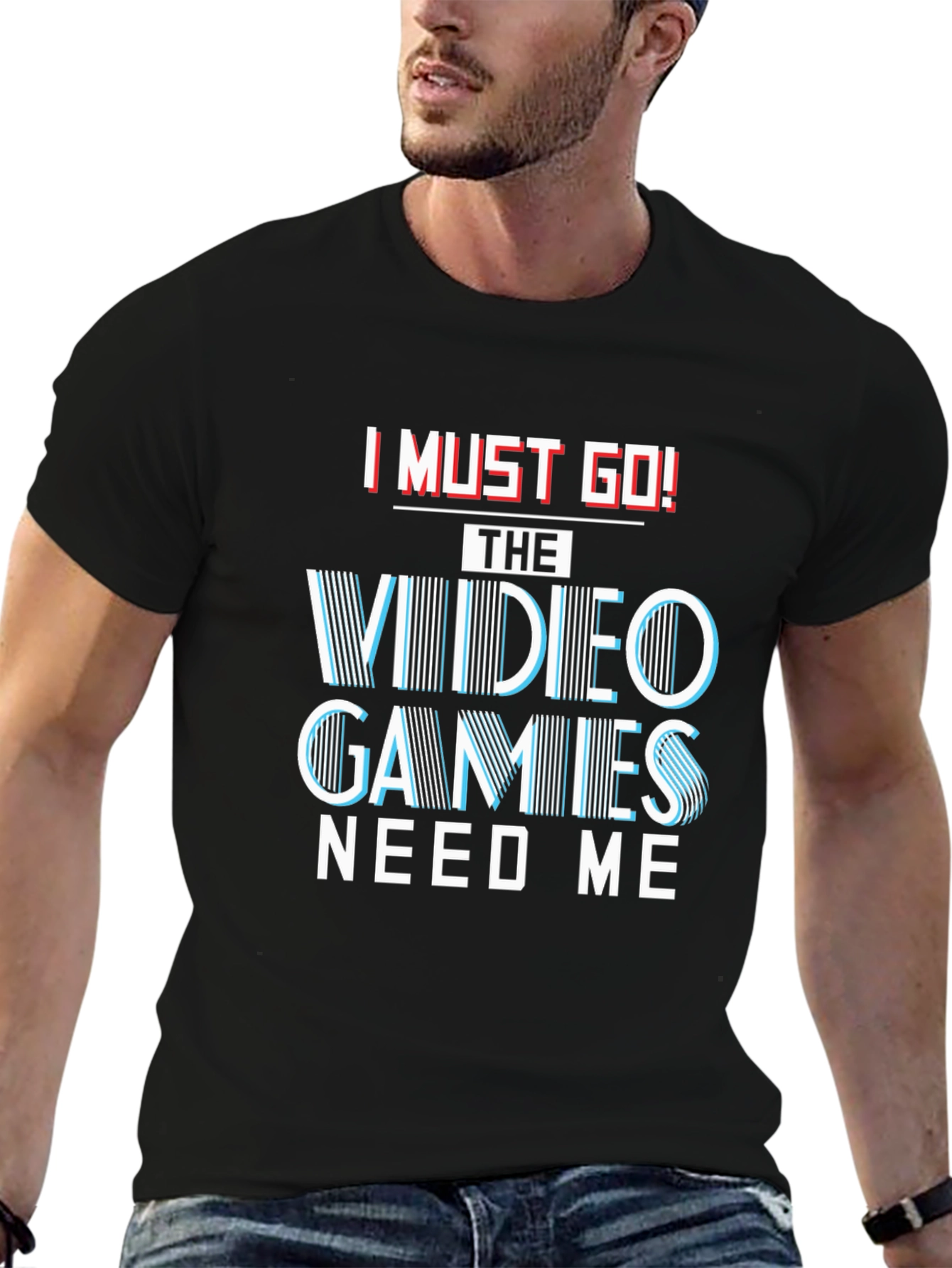 I Must Go! Video Games T-Shirt - Gamer Tee
