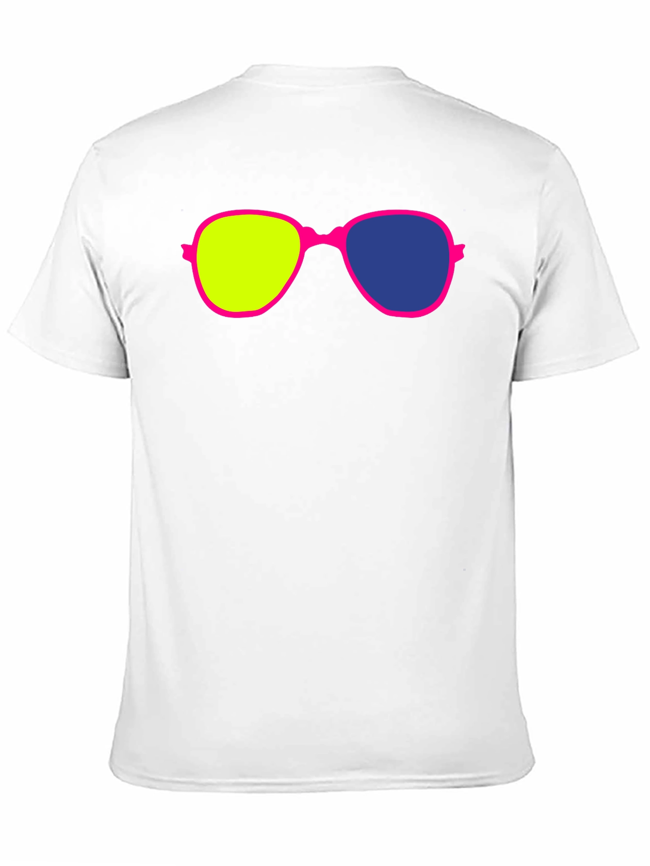 Retro Sunglasses Graphic Tee - Novelty Design