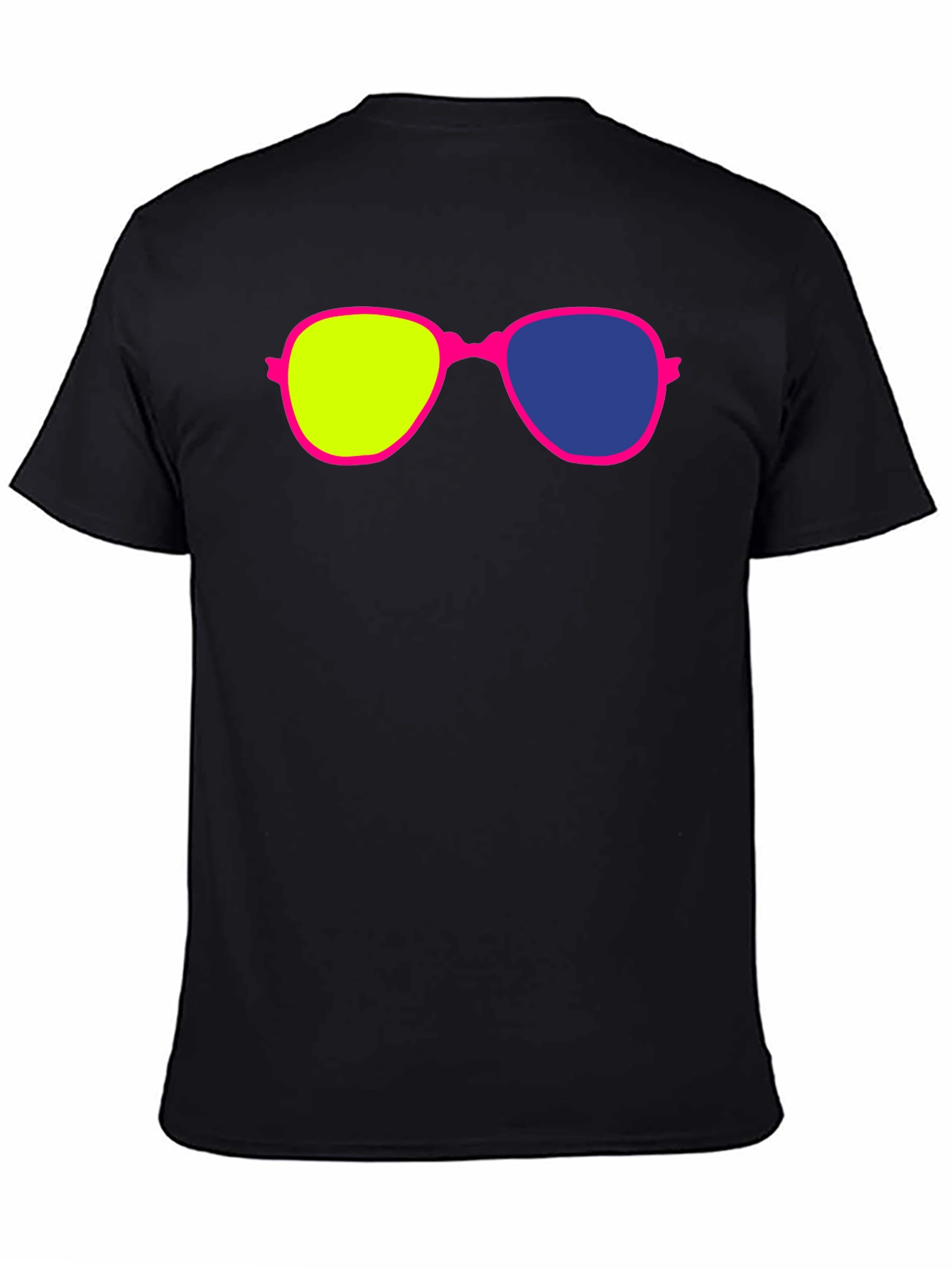 Retro Sunglasses Graphic Tee - Novelty Design