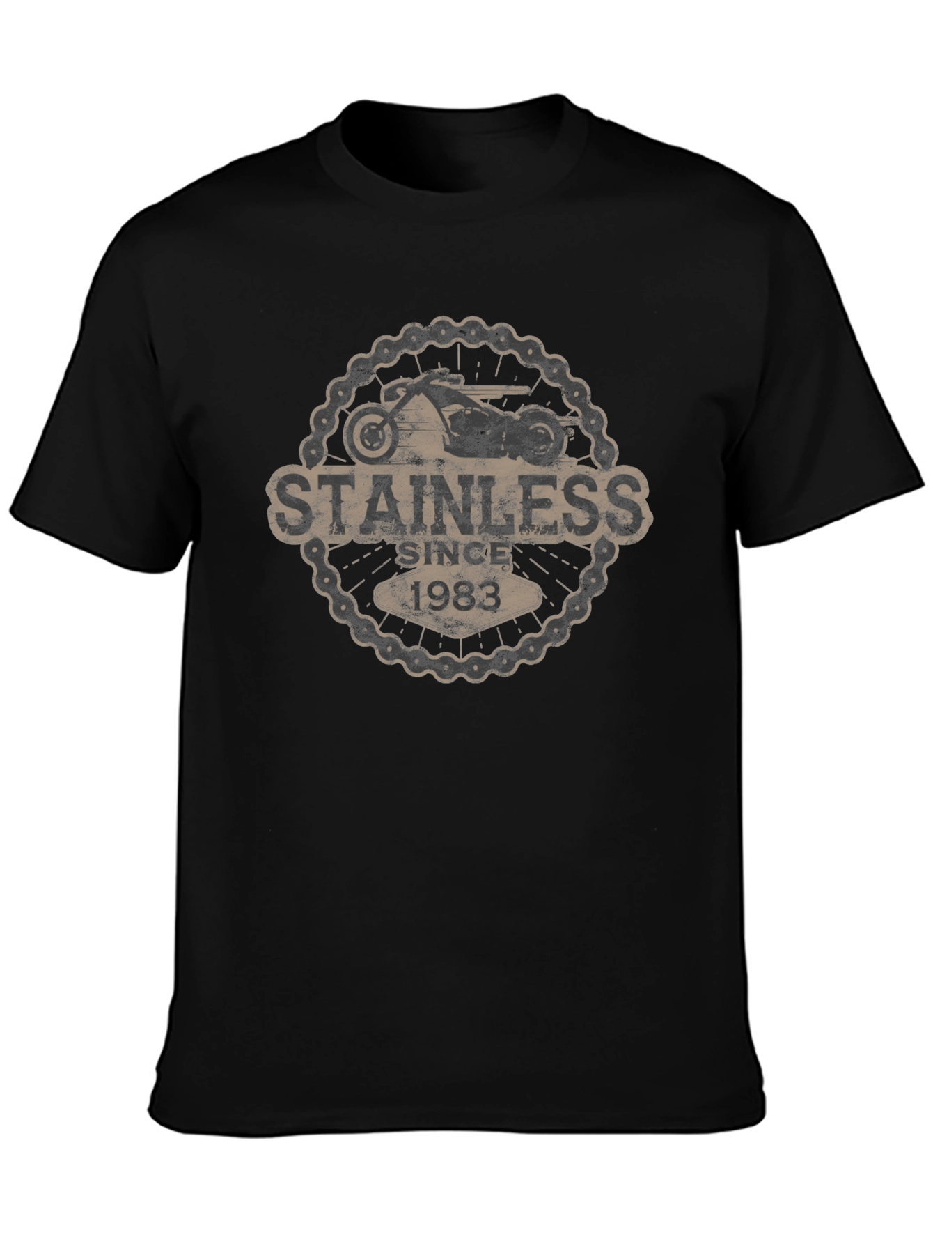 Stainless Since 1983 Motorcycle T-Shirt