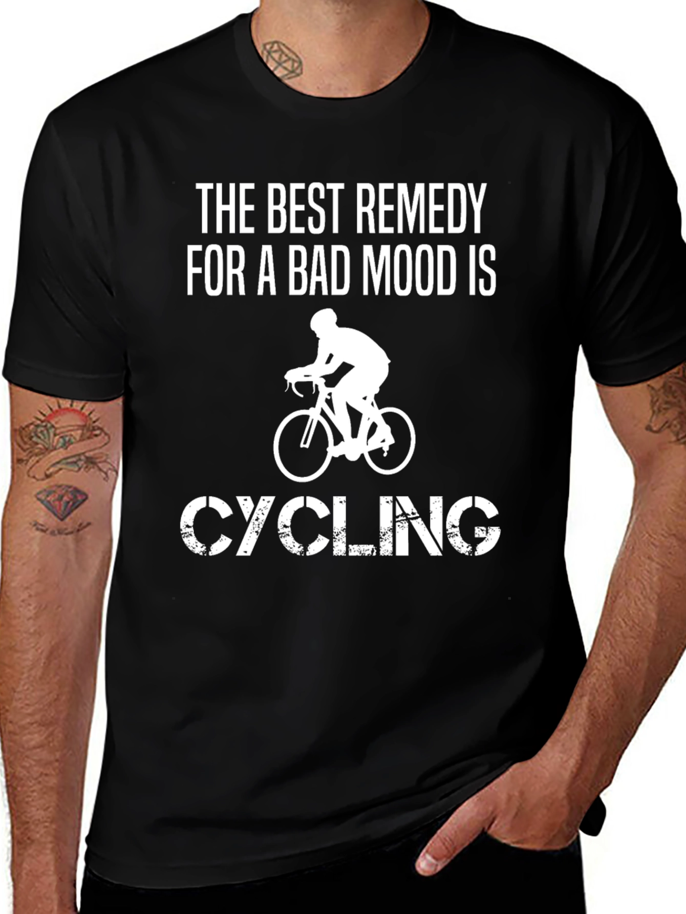 Cycling Remedy T-Shirt: Bad Mood Cure