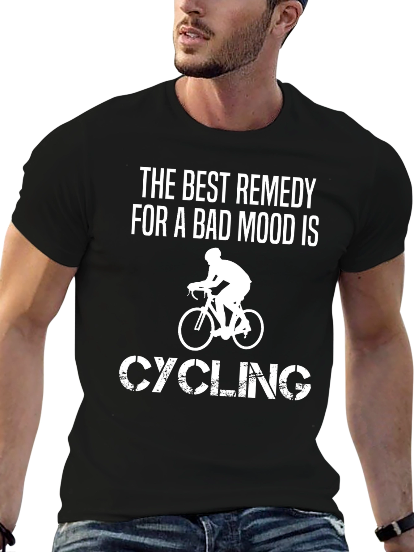Cycling Remedy T-Shirt: Bad Mood Cure