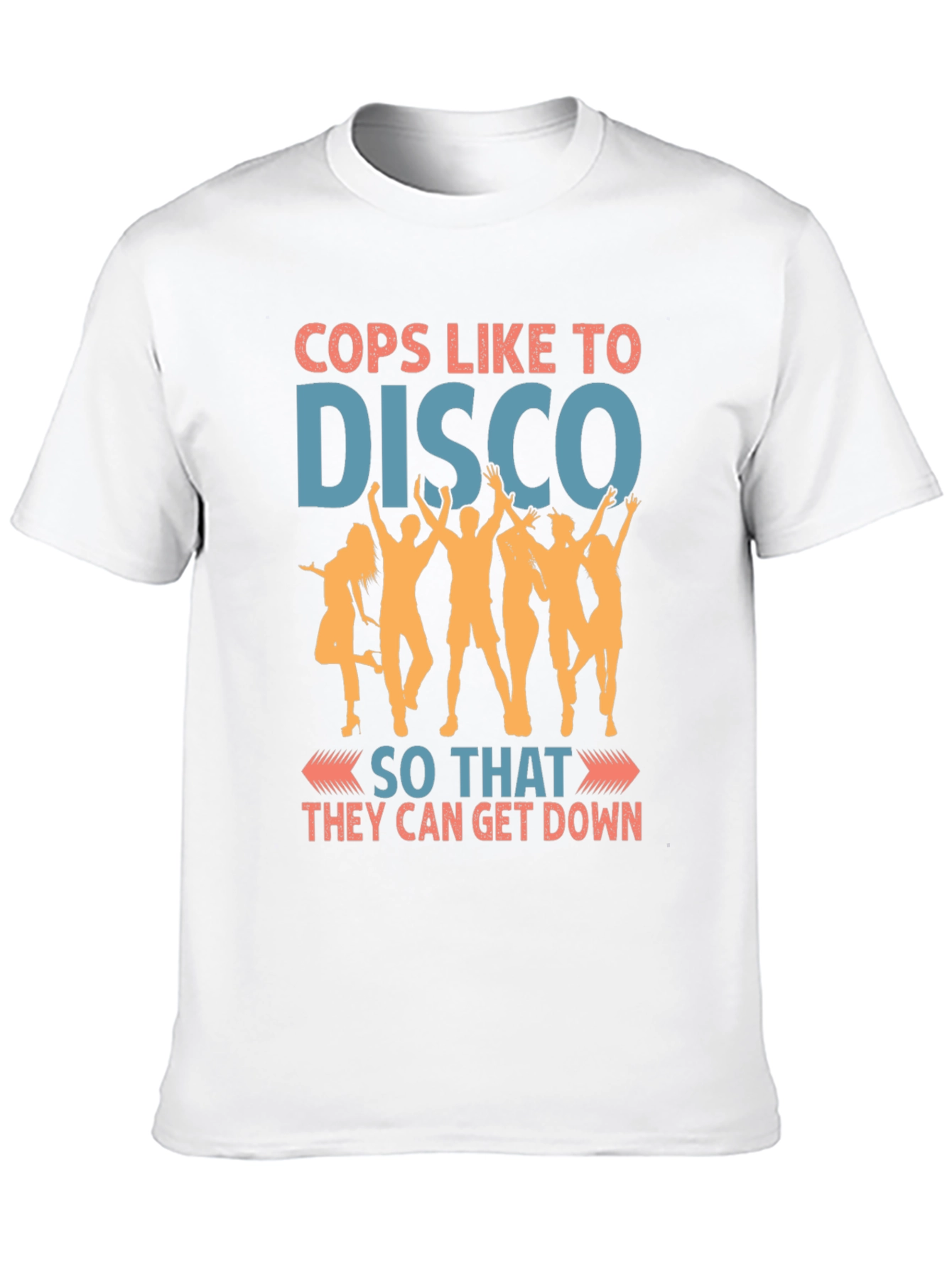 Cops Like to Disco Graphic Tee