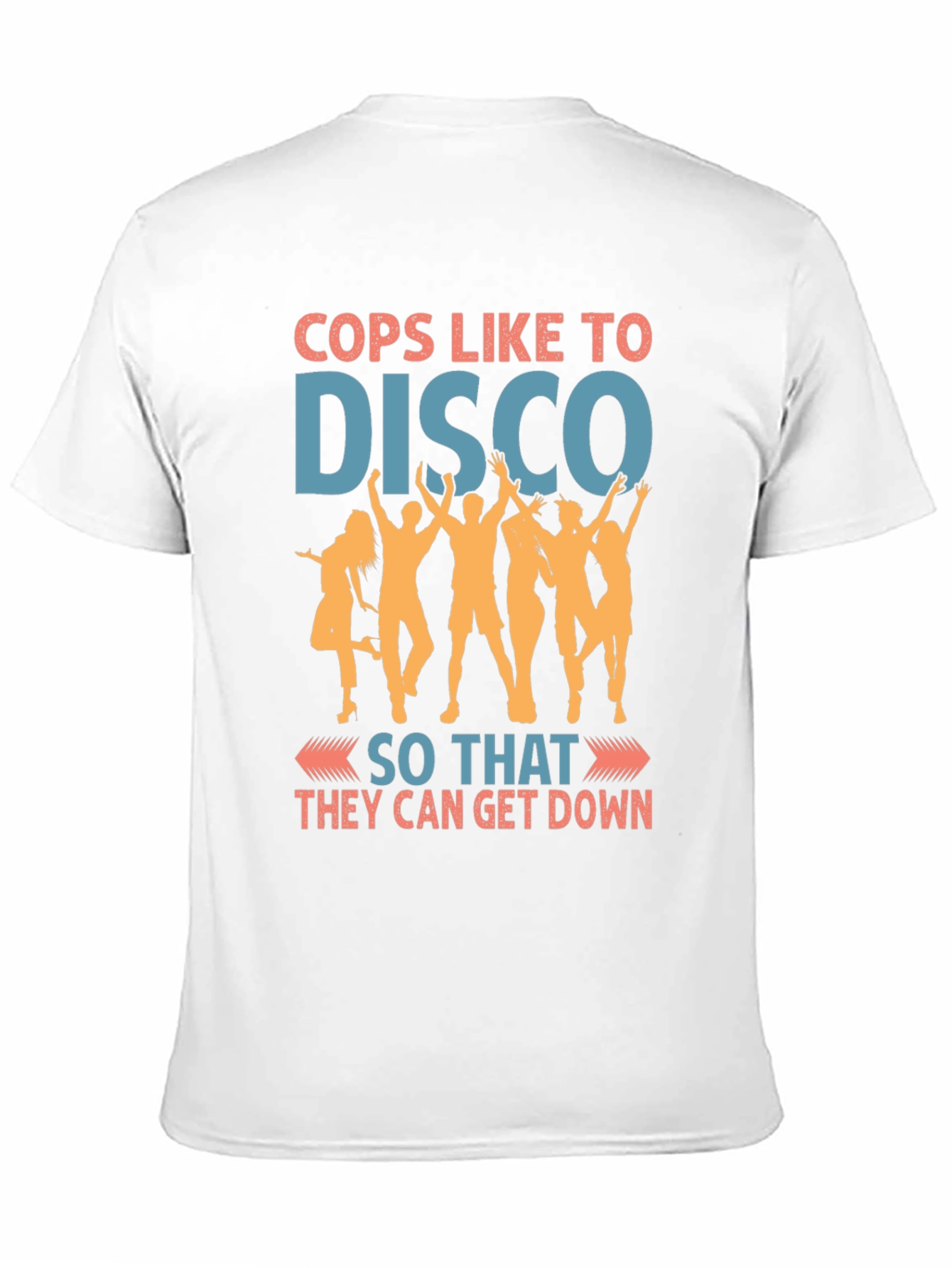 Cops Like to Disco Graphic Tee