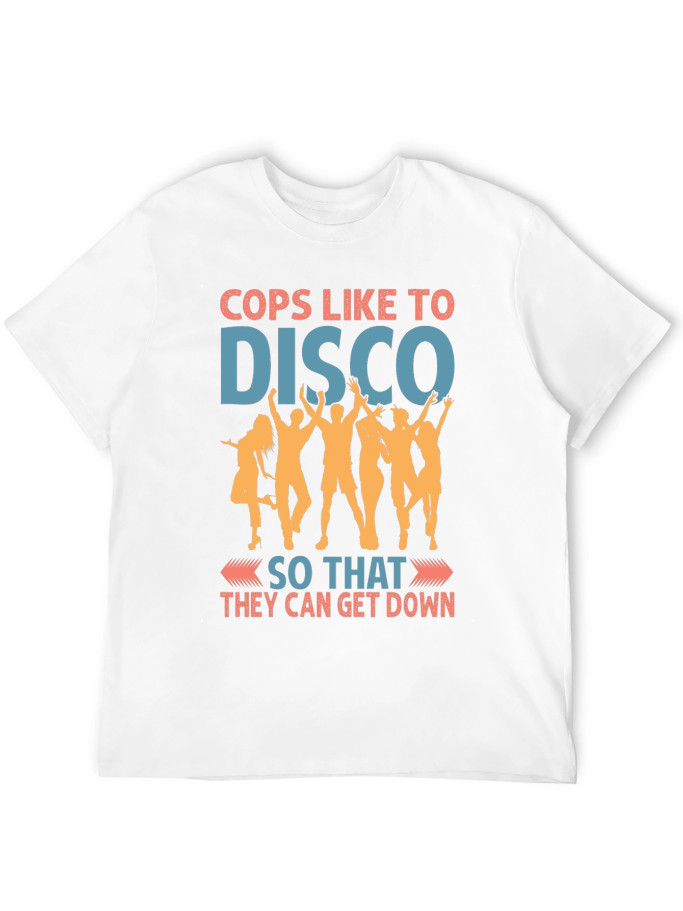 Cops Like to Disco Graphic Tee
