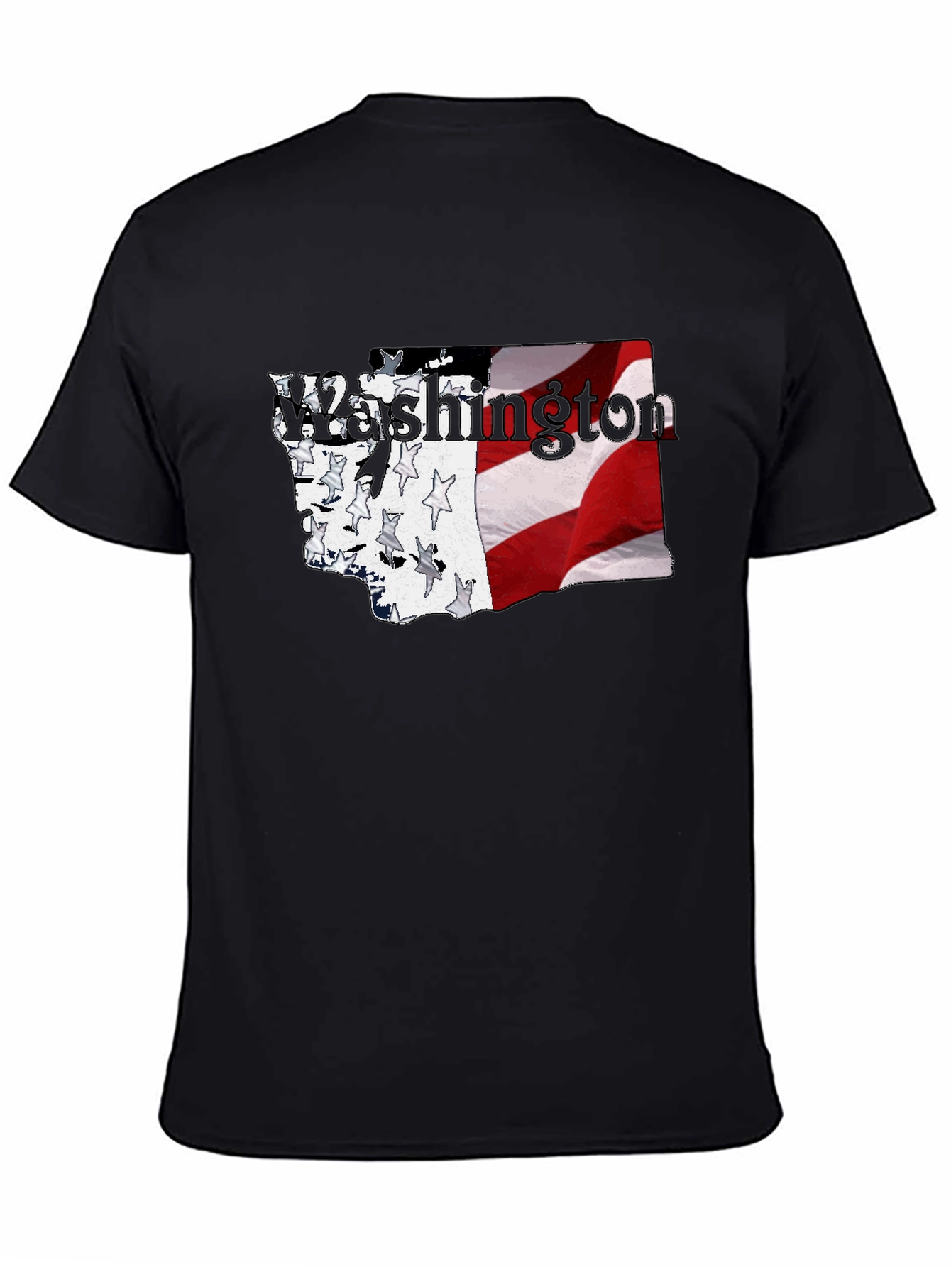 Washington State Flag Graphic T-Shirt
