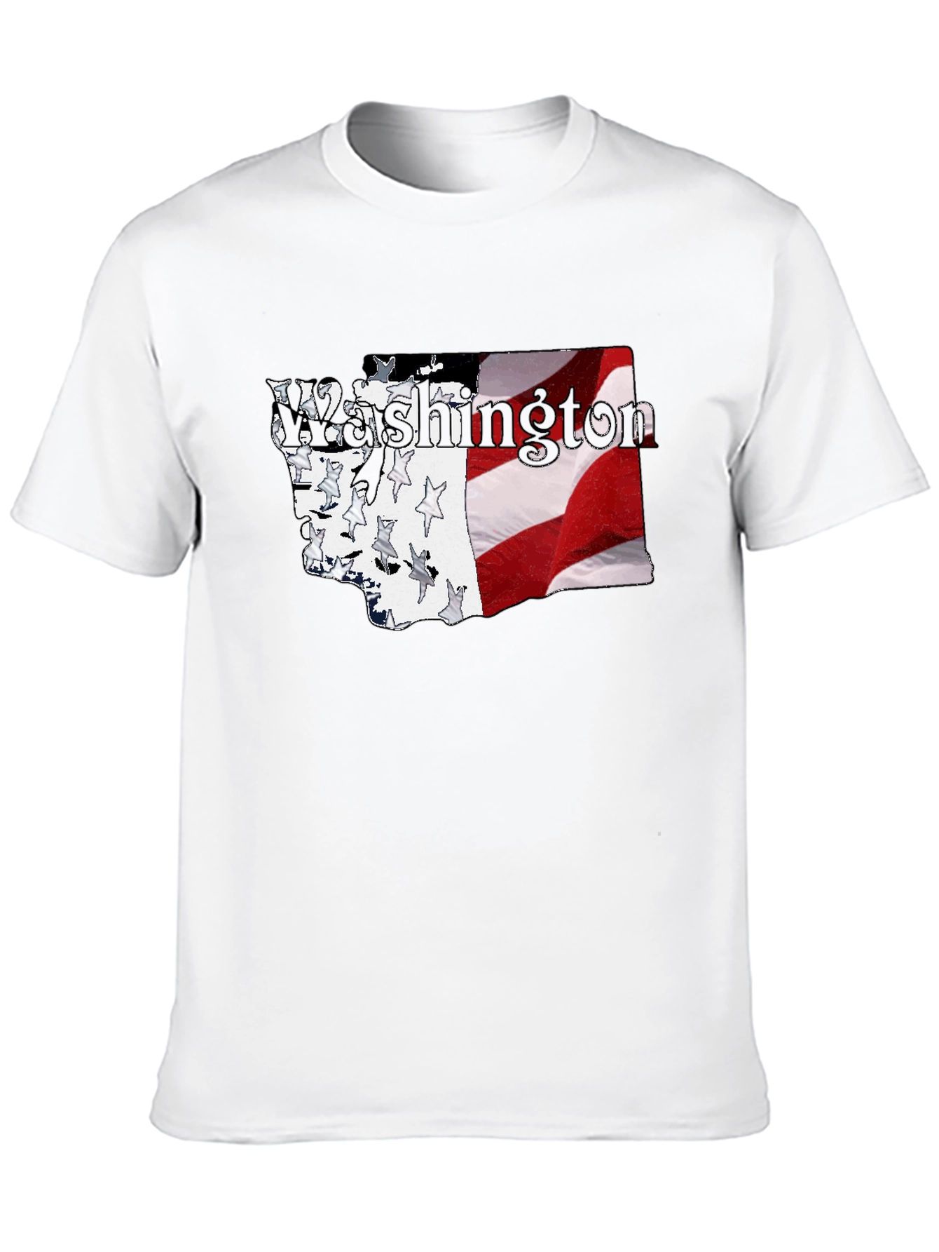 Washington State Flag Graphic T-Shirt