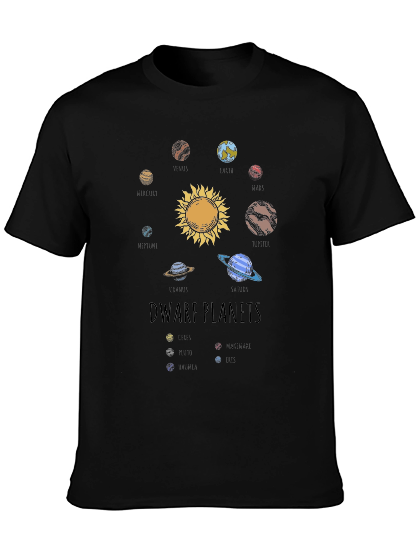 Planets & Dwarf Planets Graphic T-Shirt
