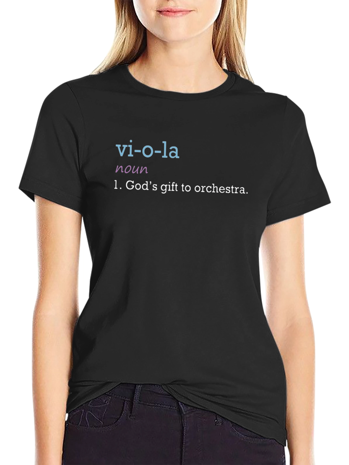 Viola Definition Graphic T-Shirt