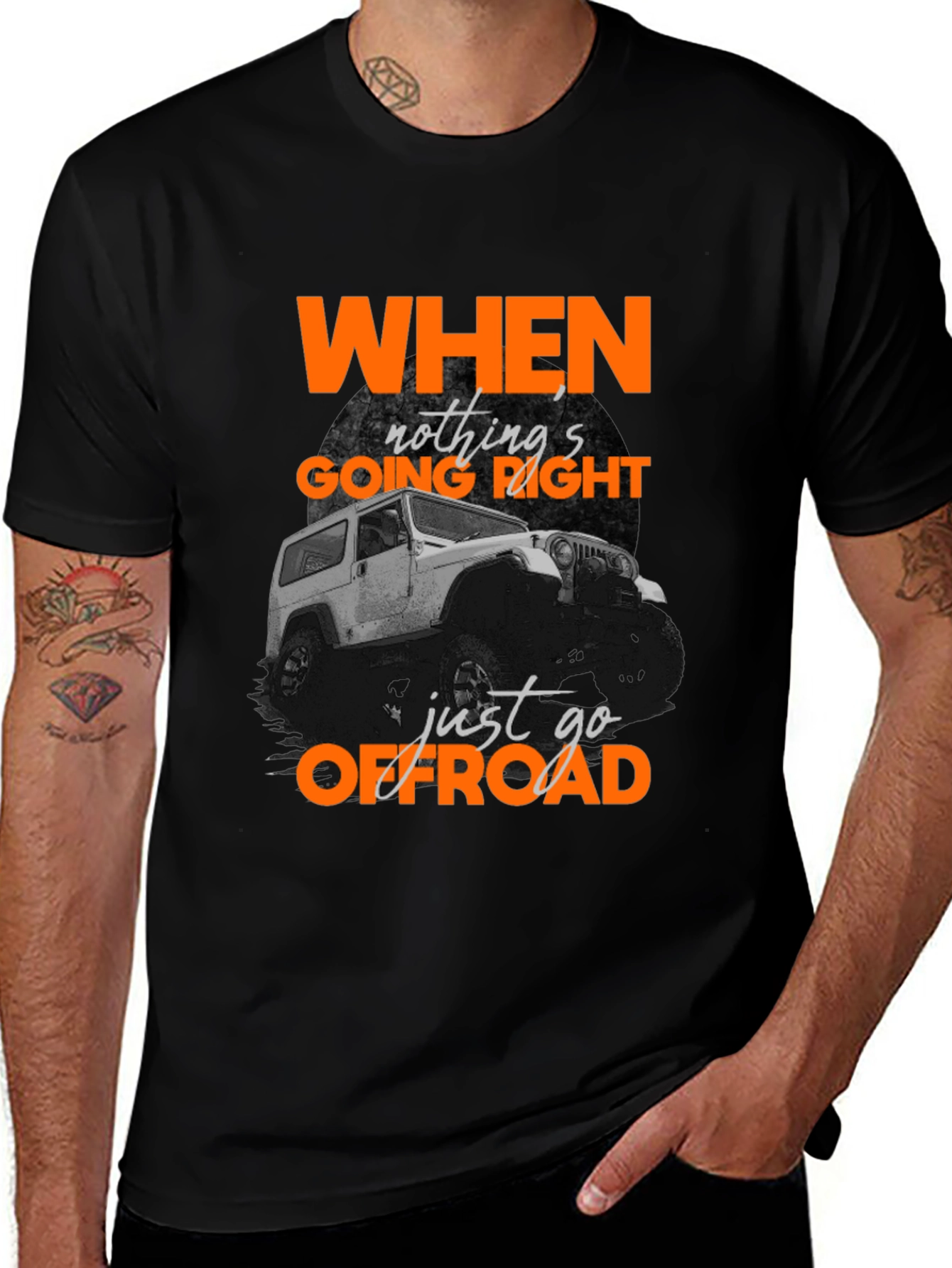Offroad Adventure T-Shirt -  When Nothings Going Right
