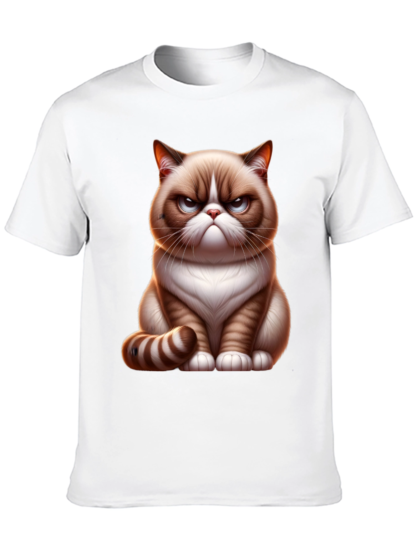 Grumpy Cat T-Shirt - Unisex Black Tee