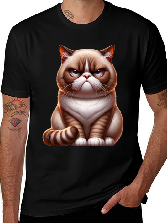 Grumpy Cat T-Shirt - Unisex Black Tee