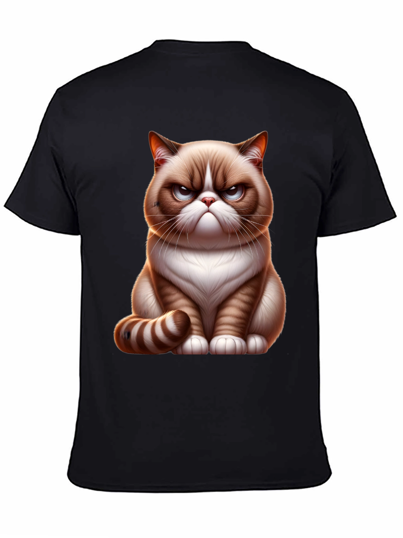 Grumpy Cat T-Shirt - Unisex Black Tee