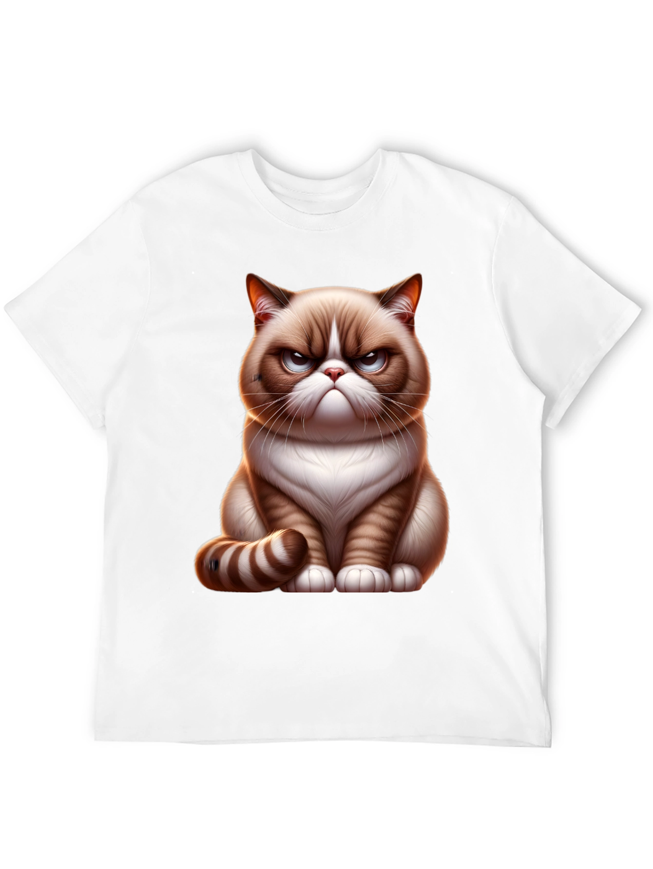 Grumpy Cat T-Shirt - Unisex Black Tee
