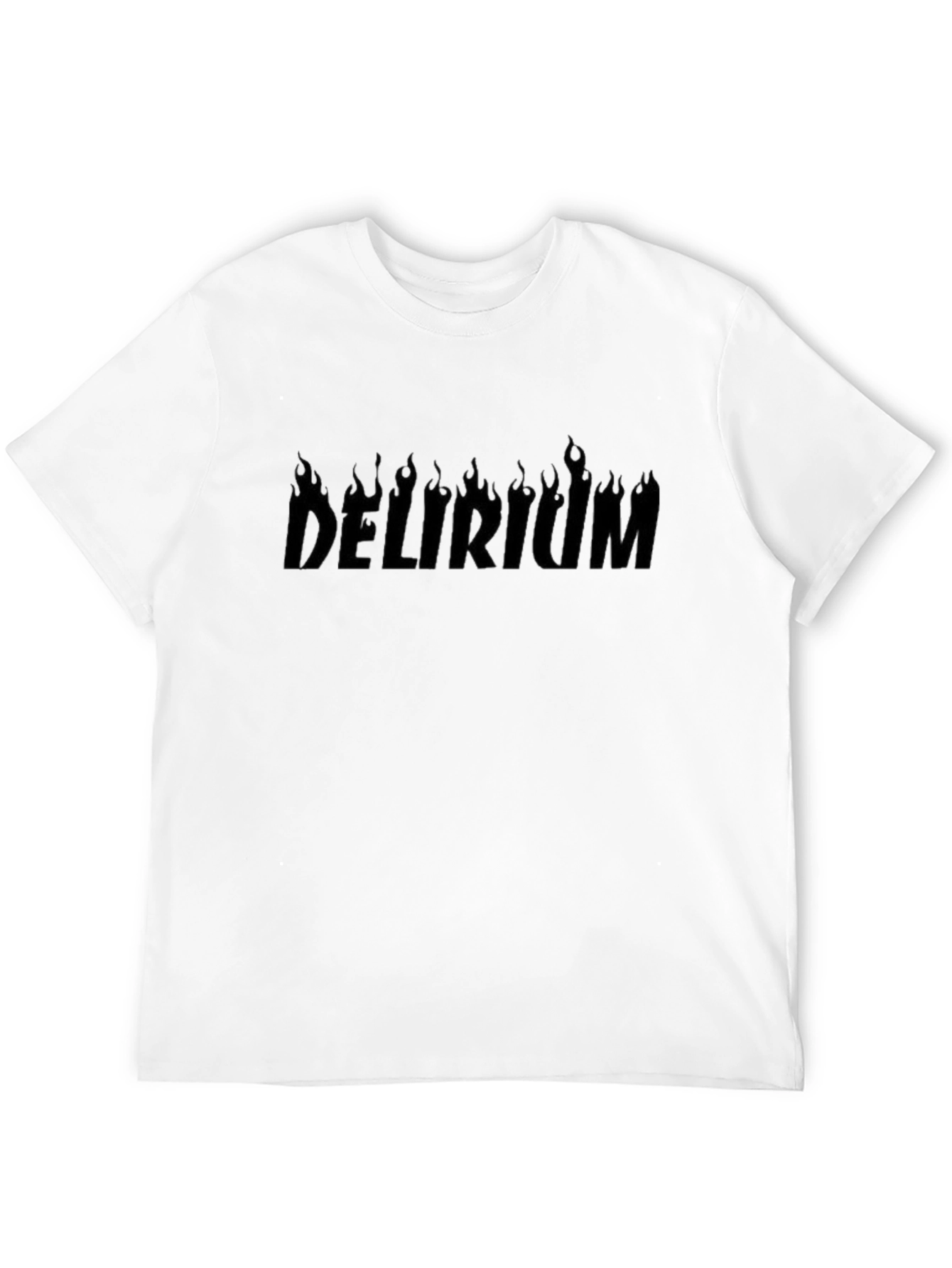 Delirium Fire Graphic Black T-Shirt