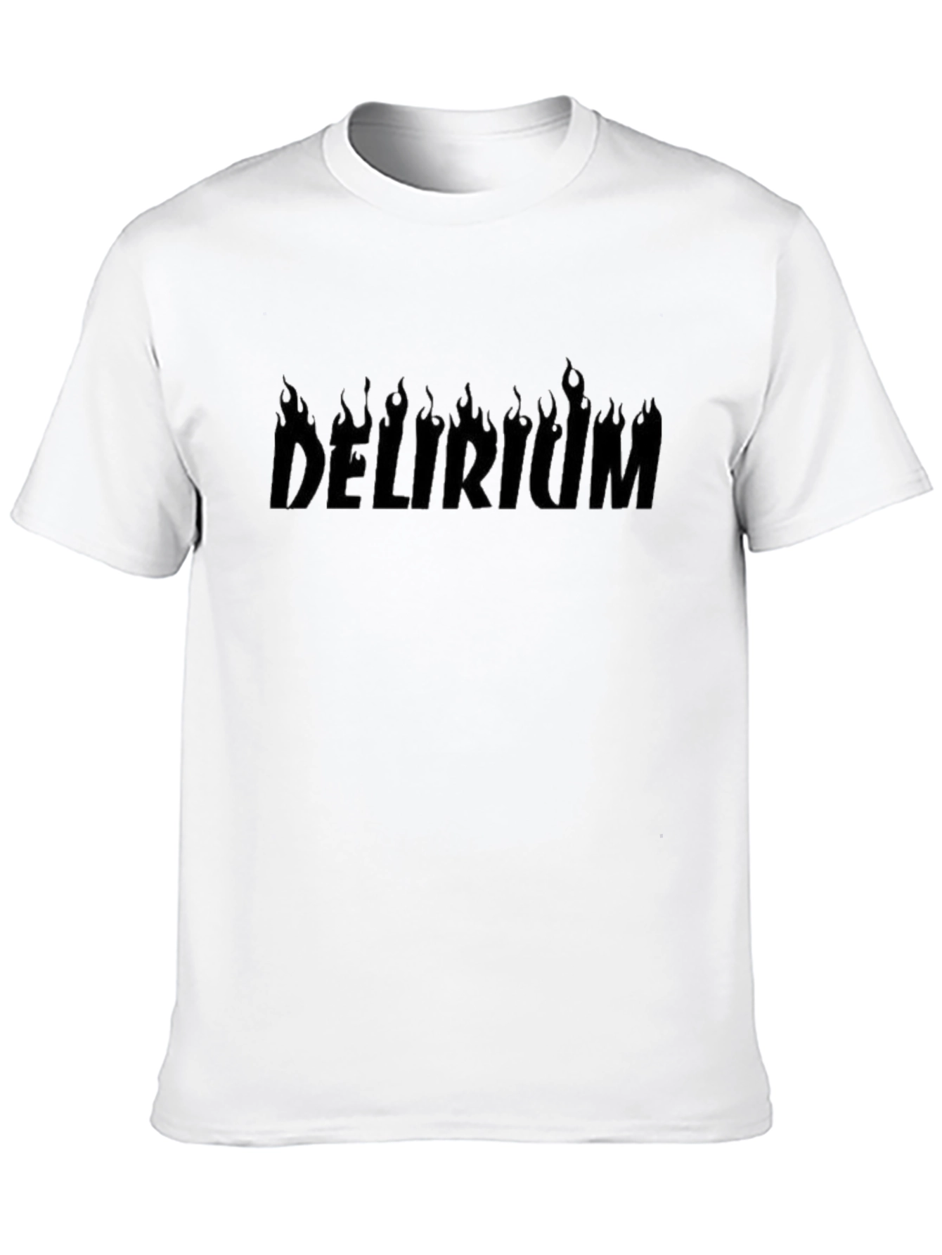 Delirium Fire Graphic Black T-Shirt