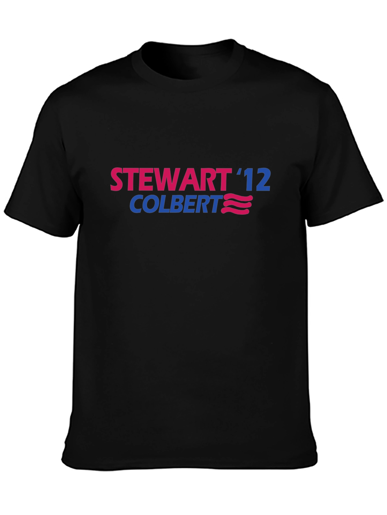 Stewart Colbert 12 Black Graphic Tee