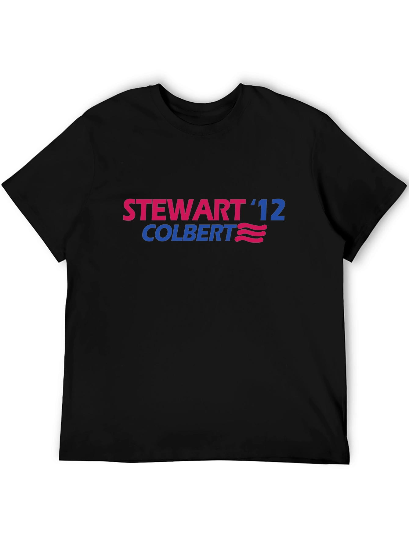 Stewart Colbert 12 Black Graphic Tee