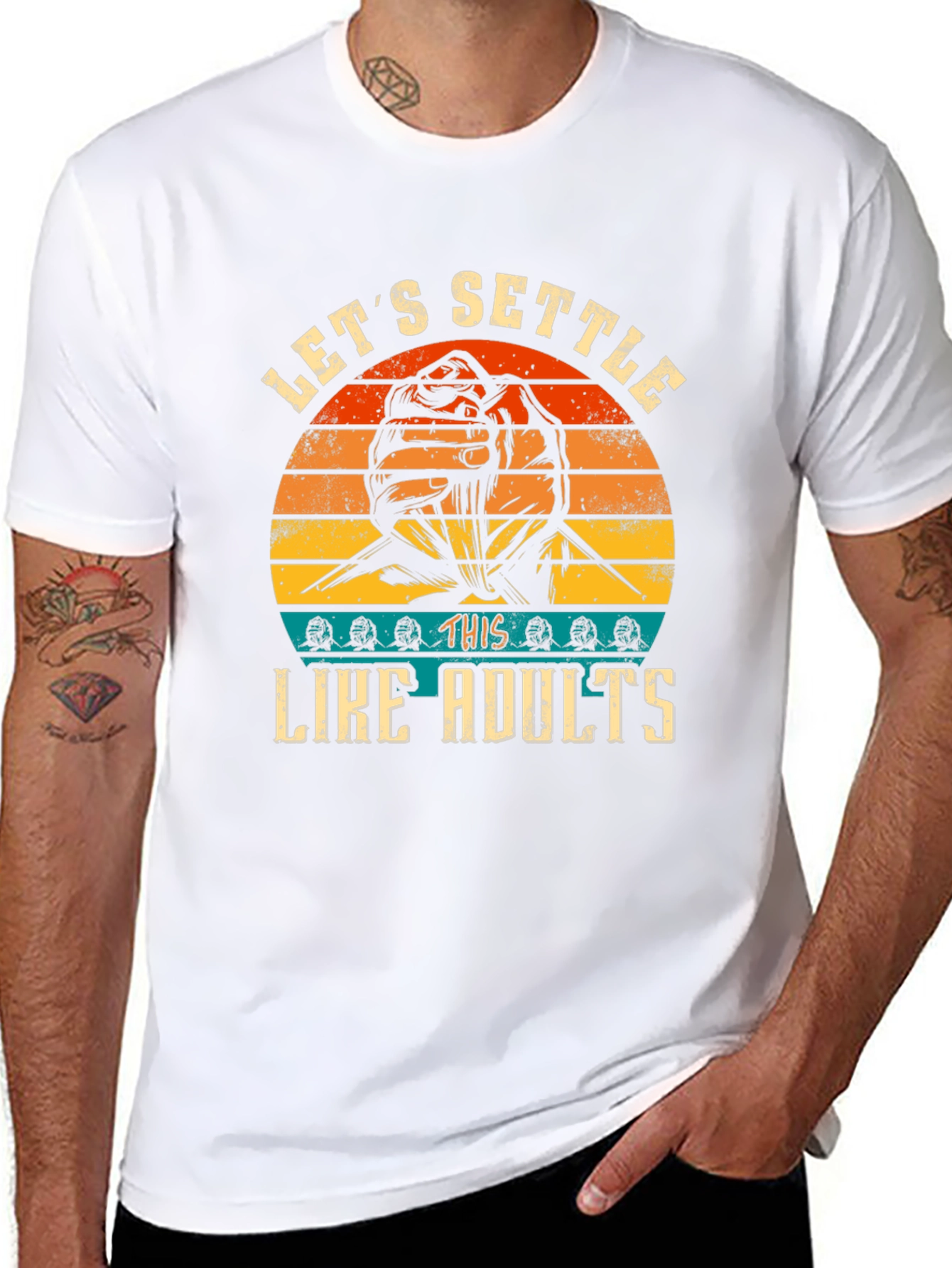 Lets Settle This Like Adults T-Shirt