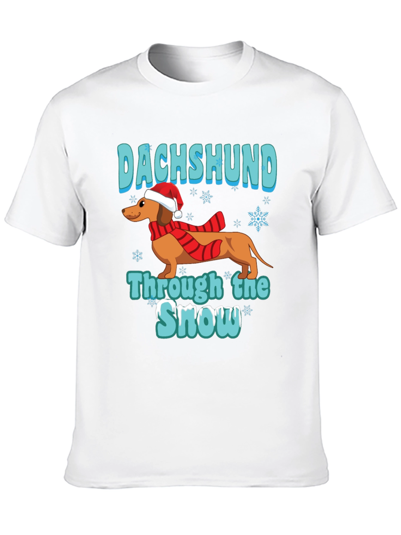 Dachshund Through the Snow T-Shirt