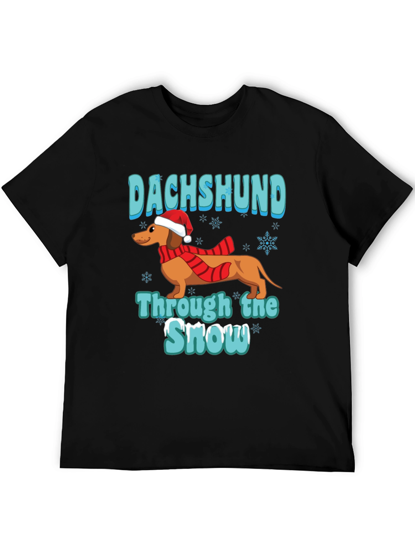 Dachshund Through the Snow T-Shirt