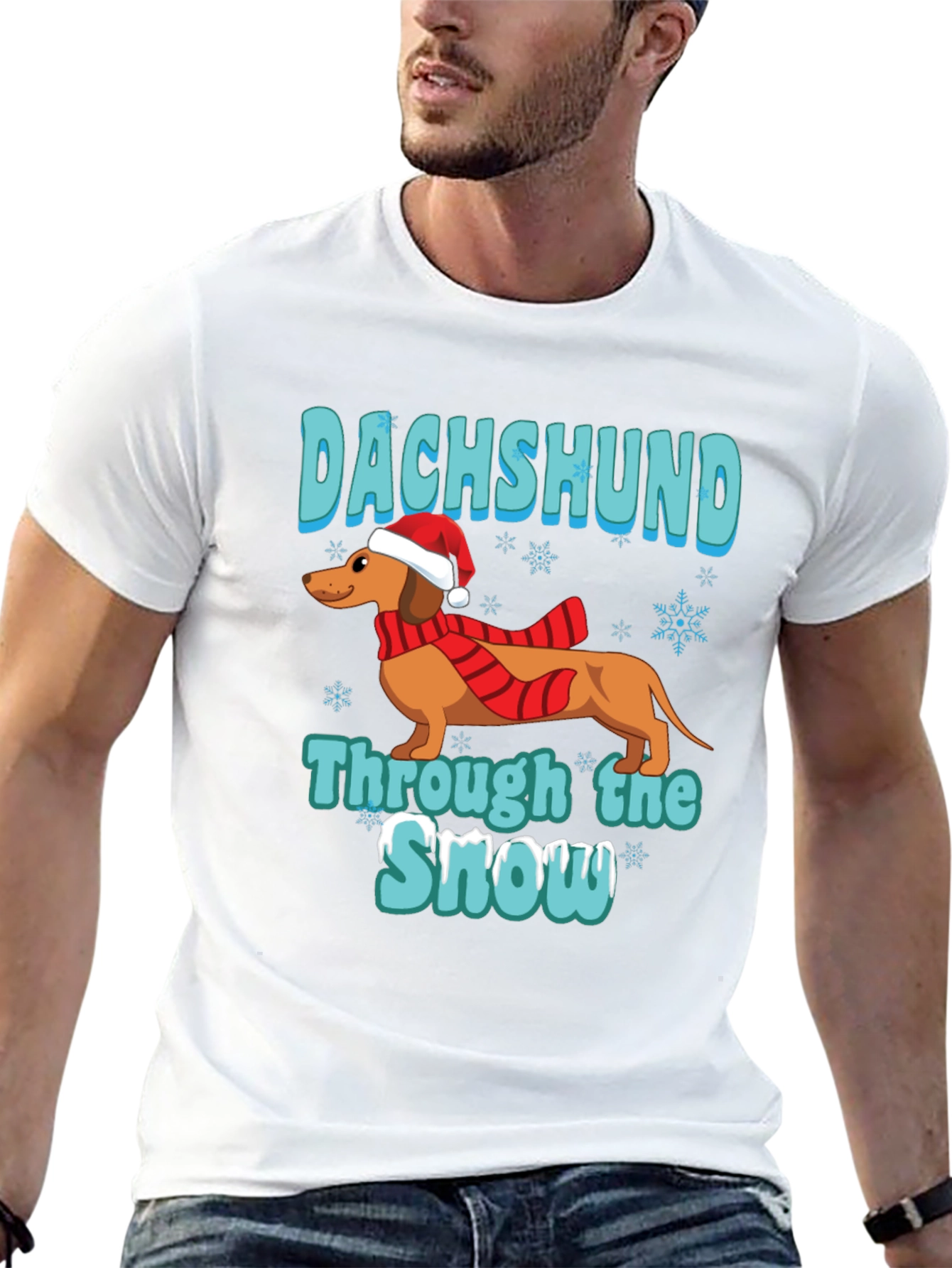 Dachshund Through the Snow T-Shirt