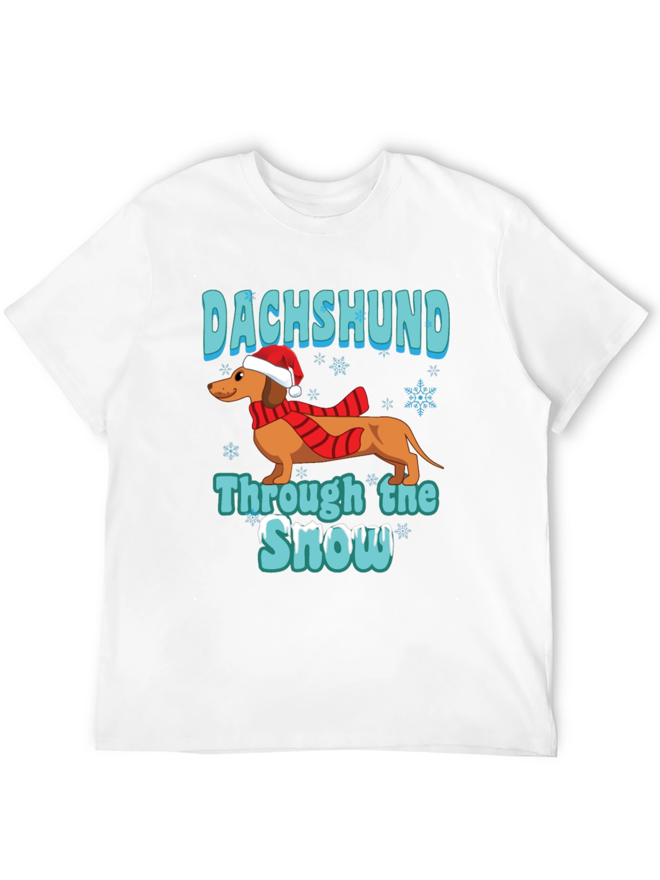 Dachshund Through the Snow T-Shirt